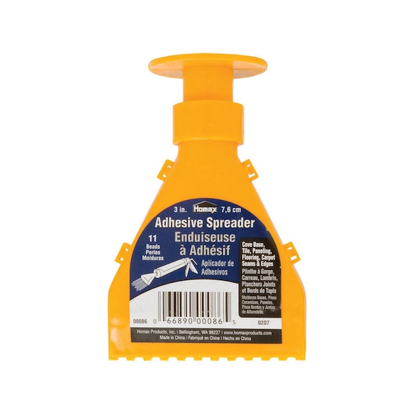 Homax Homax 3 in. W Plastic Adhesive Spreader 00086 - main